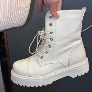 White boots